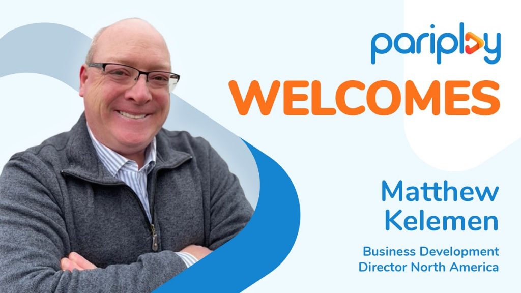 Pariplay Appoints New Business Development Director For US And Canada Expansion Gaming 