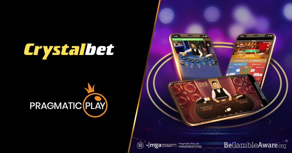 Pragmatic Play amplía su acuerdo con Crystalbet con casino en vivo